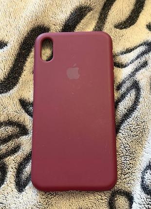 Чохол apple для iphone xs max матовий