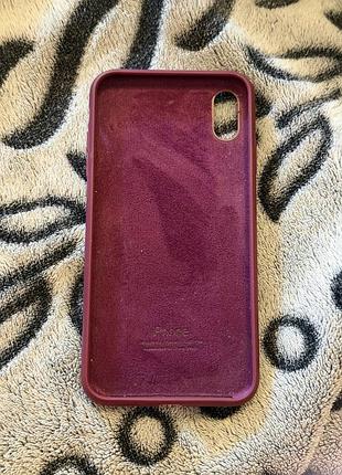 Чохол apple для iphone xs max матовий 2