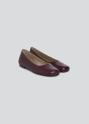 Кожаные балетки plana limited edition