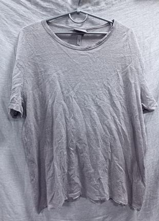 Чистолочная футболка h&amp;m