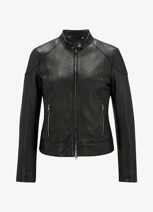 Шкіряній куртці boss c_saflima1 від всесвітньо відомого бренду hugo boss
