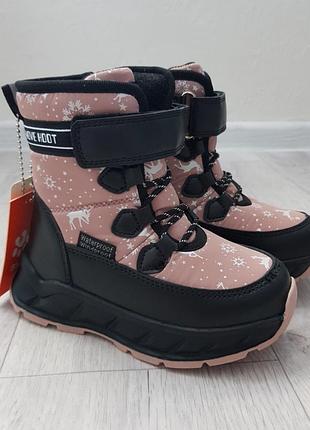 Новые зимние ботинки bi&amp;ki на девочку