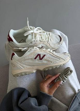 Кросівки new balance 204l cream burgundy