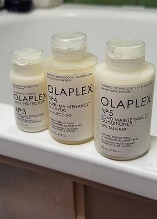 Набір для догляду за волоссям olaplex №3, №4, №5