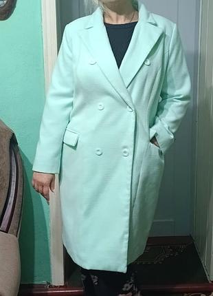 Пальто мята