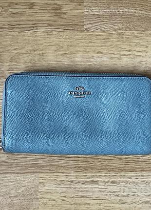 Шкіряний гаманець coach оригінал