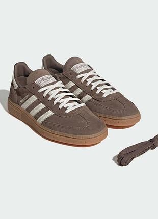 Кросівки жіночі adidas originals handball spezial w, коричневі, 38 розмір