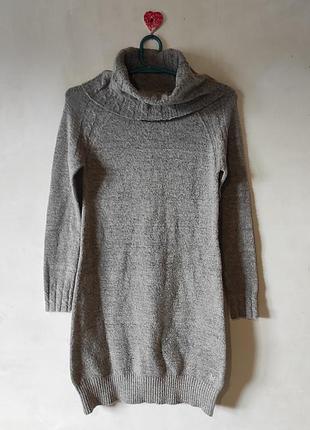 Тепла в'язана сукня-светр із вовною альпаки crew clothing co., розмір s (uk 8)