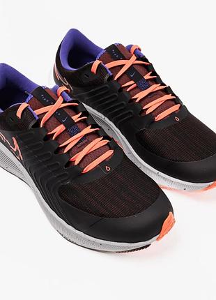 Кросівки чоловічі nike air zoom pegasus 38 shield black dc4073-003