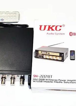 Усилитель универсальный amp sn-222 bt 2