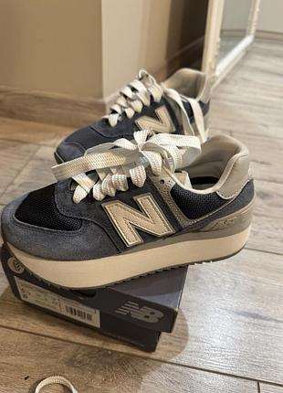 Кросівки жіночі new balance 574 сині