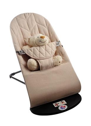 Шезлонг качеля детский sbt group baby balance soft bbs 16 00 бежевый