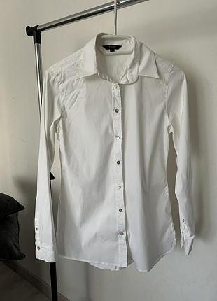 Белая рубашка massimo dutti, 34 размер🤍