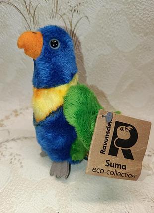 Попугай радужный лорикет птица ravensden suma collection мягкая игрушка