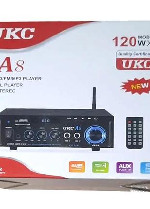 Усилитель 891c a8 usb/sd card/fm/aux 2ch усилитель звука