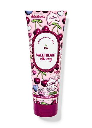 Крем для тела bath &amp; body works sweetheart cherry 226 г