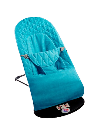 Шезлонг качеля детский sbt group baby balance soft bbs 13 00 синий хлопок