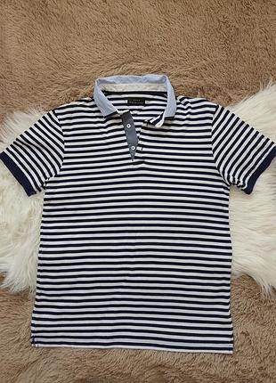 Чоловіча футболка поло l 48-50p zara