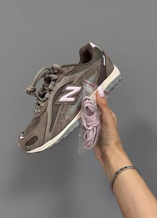 New balance 204l | brown / pink (7)