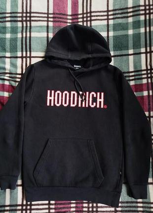 Чорное худи hoodrich