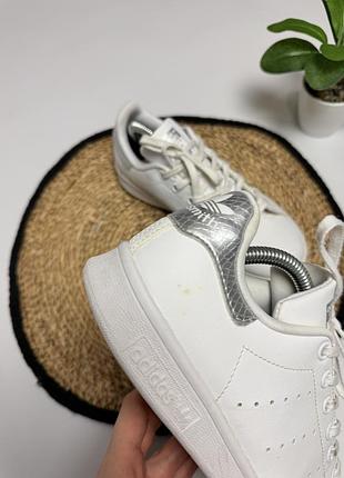 Білі кеди adidas stan snith 3