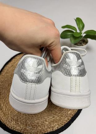 Білі кеди adidas stan snith 6