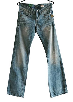 Нові джинси g-star raw lynn loose wmn w24 l34 (100% бавовна, y2k / grunge), xs  розмір