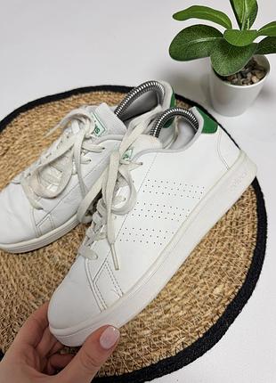 Білі кеди adidas 6