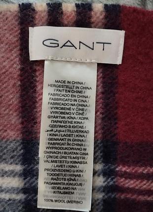 Шарф gant вовняний 3