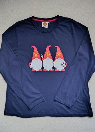 Лонгслив manchester united christmas gnome pyjamas
