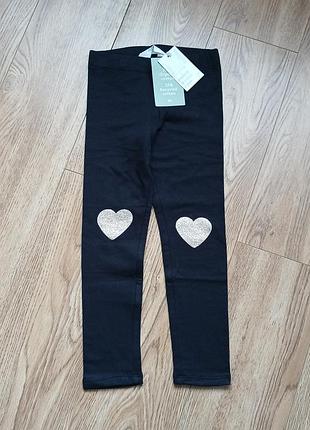 Лосины, леггинсы утепленные h&amp;m 110см. 4-5р. новые.