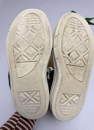 Кеди converse на висеокій підошві 6