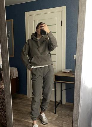 Спортивний костюм жіночий pro comfort флісовий, сірий