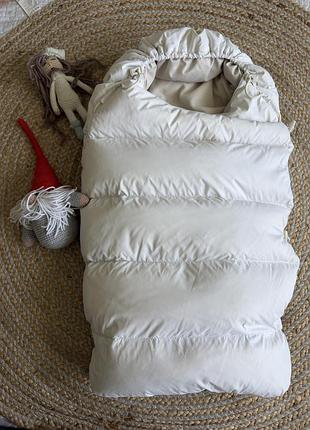 Конверт stokke sleeping bag пуховий айворі