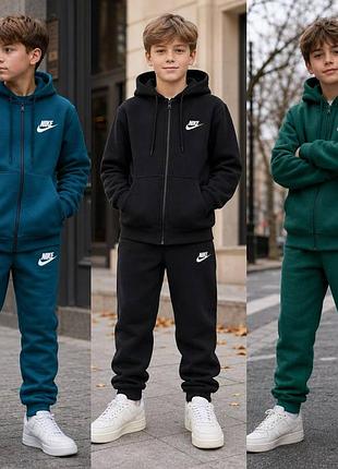 Теплий спортивний костюм на хлопчика найк 140-164 см  nike  туреччина
