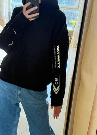 Ttswtrs tehnological singularity hoodie with glowing elements утеплений худі зі світловими елементами 4