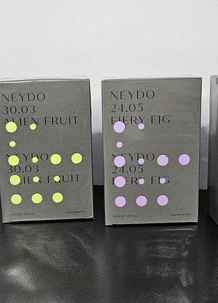 Neydo. breathe out 01.02. alien fruit 30.03. fiery fig 24.05. berry craving 23.06