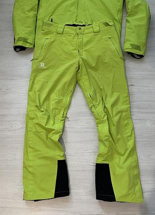 Лижні штани чоловічі salomon chillout bib pant herren skihose