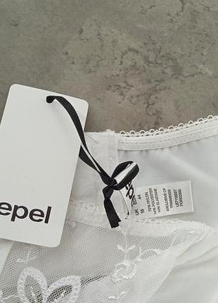 Белый пояс с кружевом lepel 8