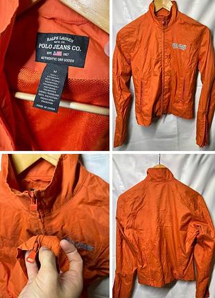 Жіноча вітровка polo jeans co. ralph lauren m / vintage / 100% nylon