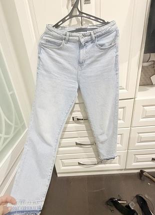 Джинси жіночі zara mom блакитні