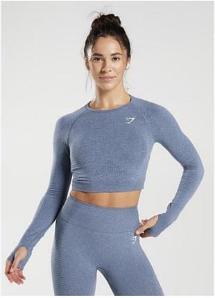 Укороченный спортивный топ gymshark