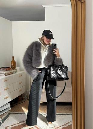 Шуба демі zara 8