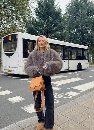 Шуба демі zara 2