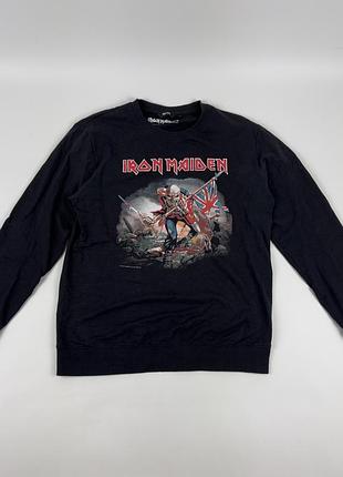 Світшот чоловічий only&sons iron maiden чорний розмір l
