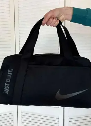 Сумка чемодан nike черная спортивная дорожная найк мужская женская 5