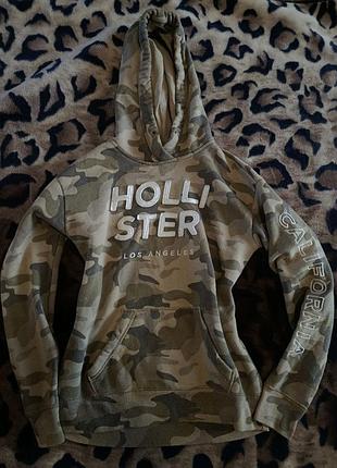 Худі жіноче hollister co. камуфляжне xs