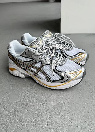 😍 жіночі кросівки asics gt-2160 white/silver/yellow