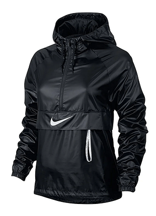 Женская куртка ветровка nike packable swoosh jacket nsw - m