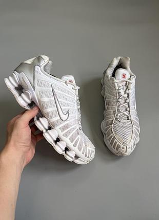 Nike shox tl "white" 45(29см) r4